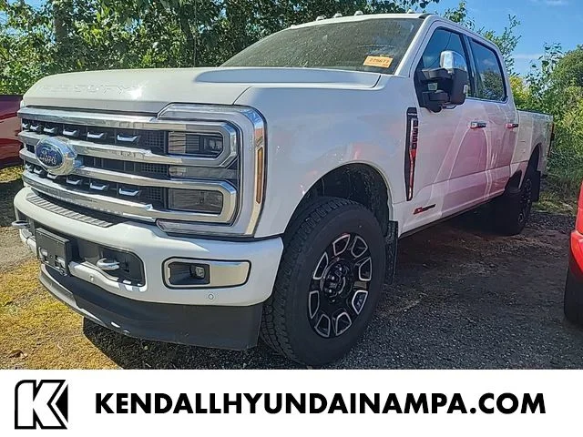 Used 2024 White Ford Platinum image 1