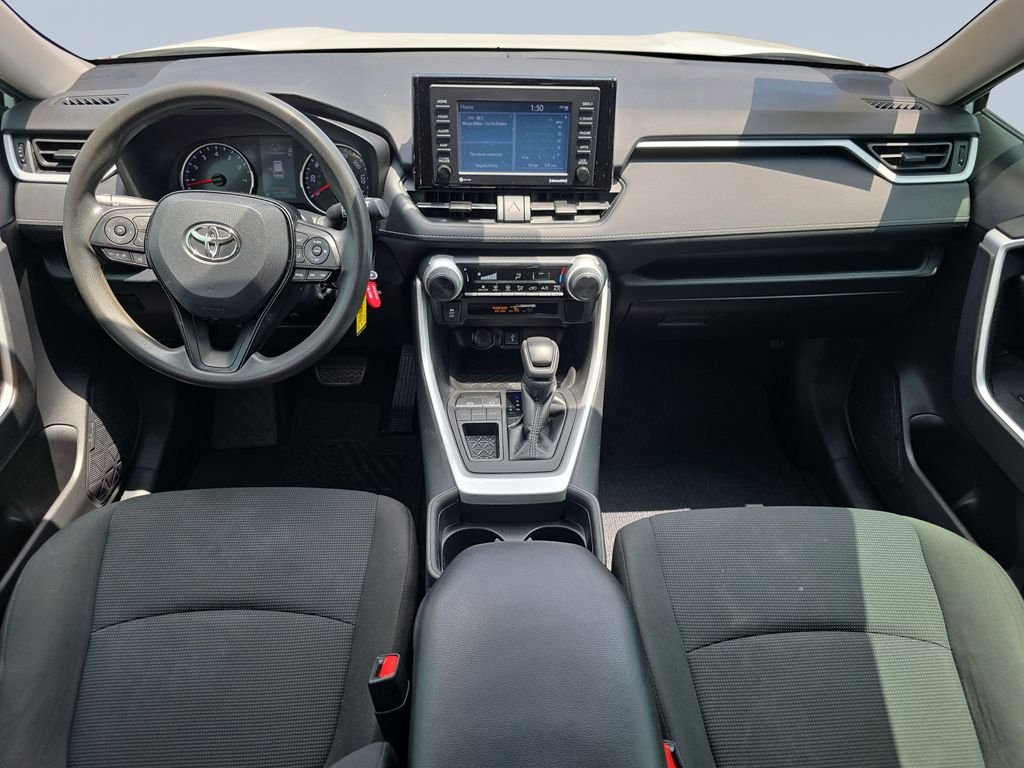 Used 2021 Super White Toyota LE image 12