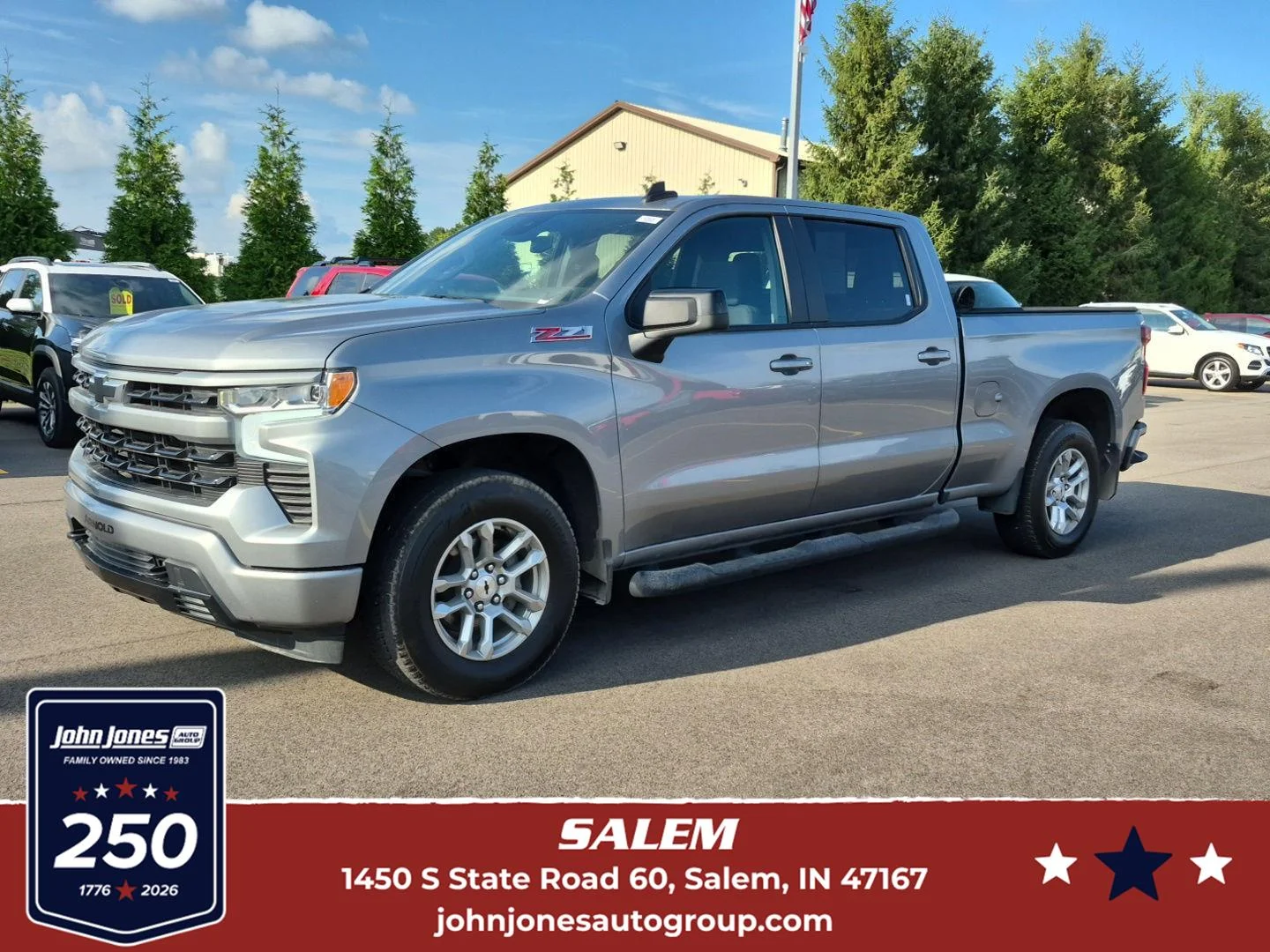 Used 2024 Sterling Grey Metallic Chevrolet RST image 1