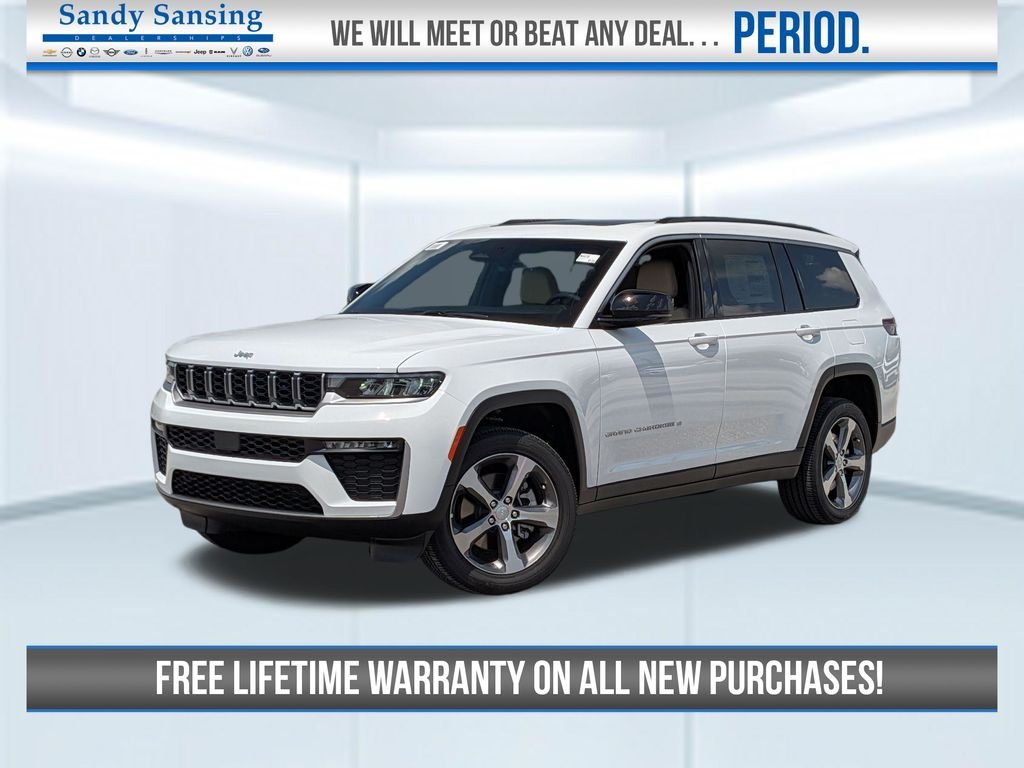 New 2026 Bright White Clear-Coat Exterior Paint Jeep Limited image 1