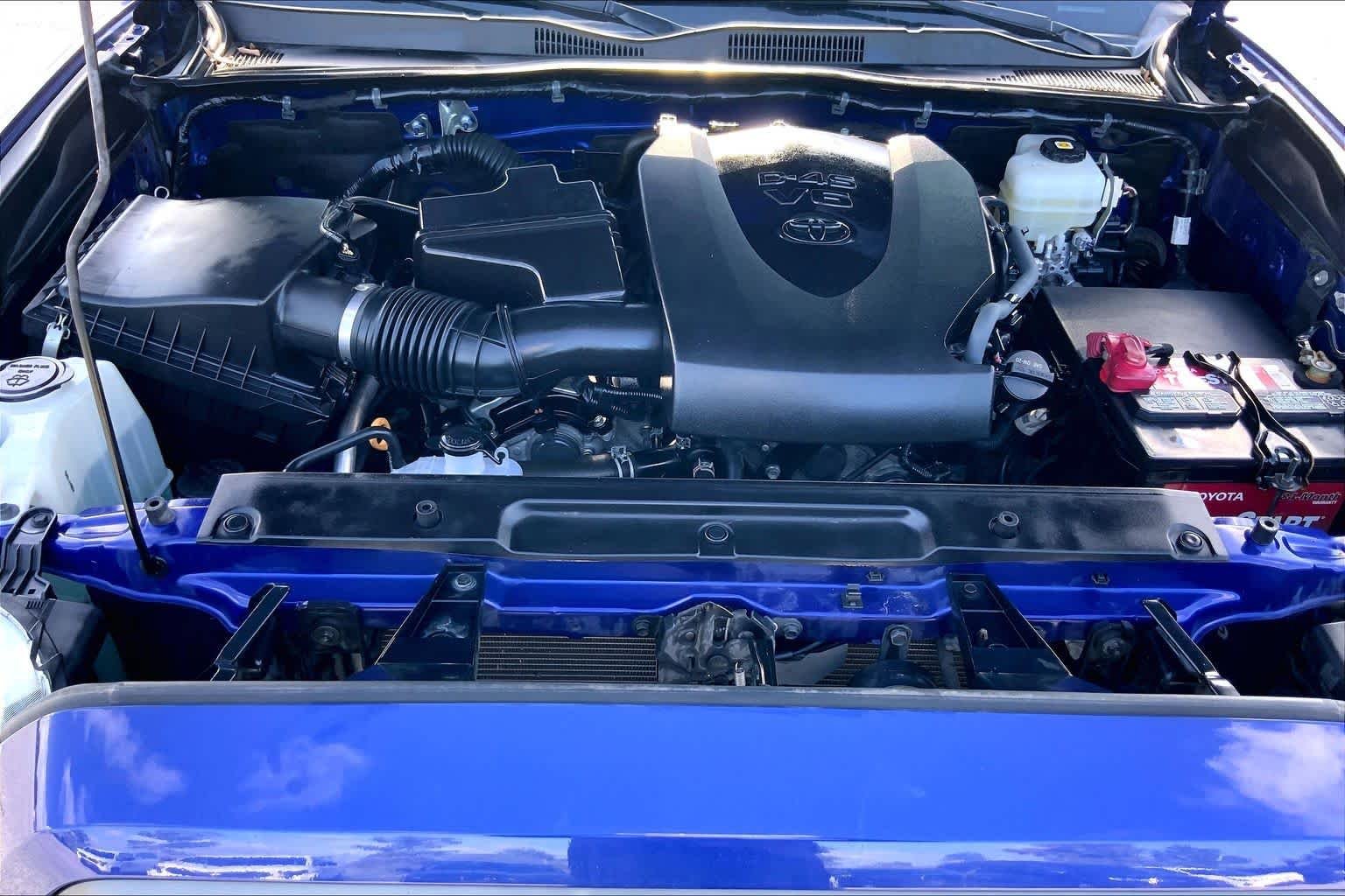 Used 2022 Blue Crush Metallic Toyota TRD Off Road image 31
