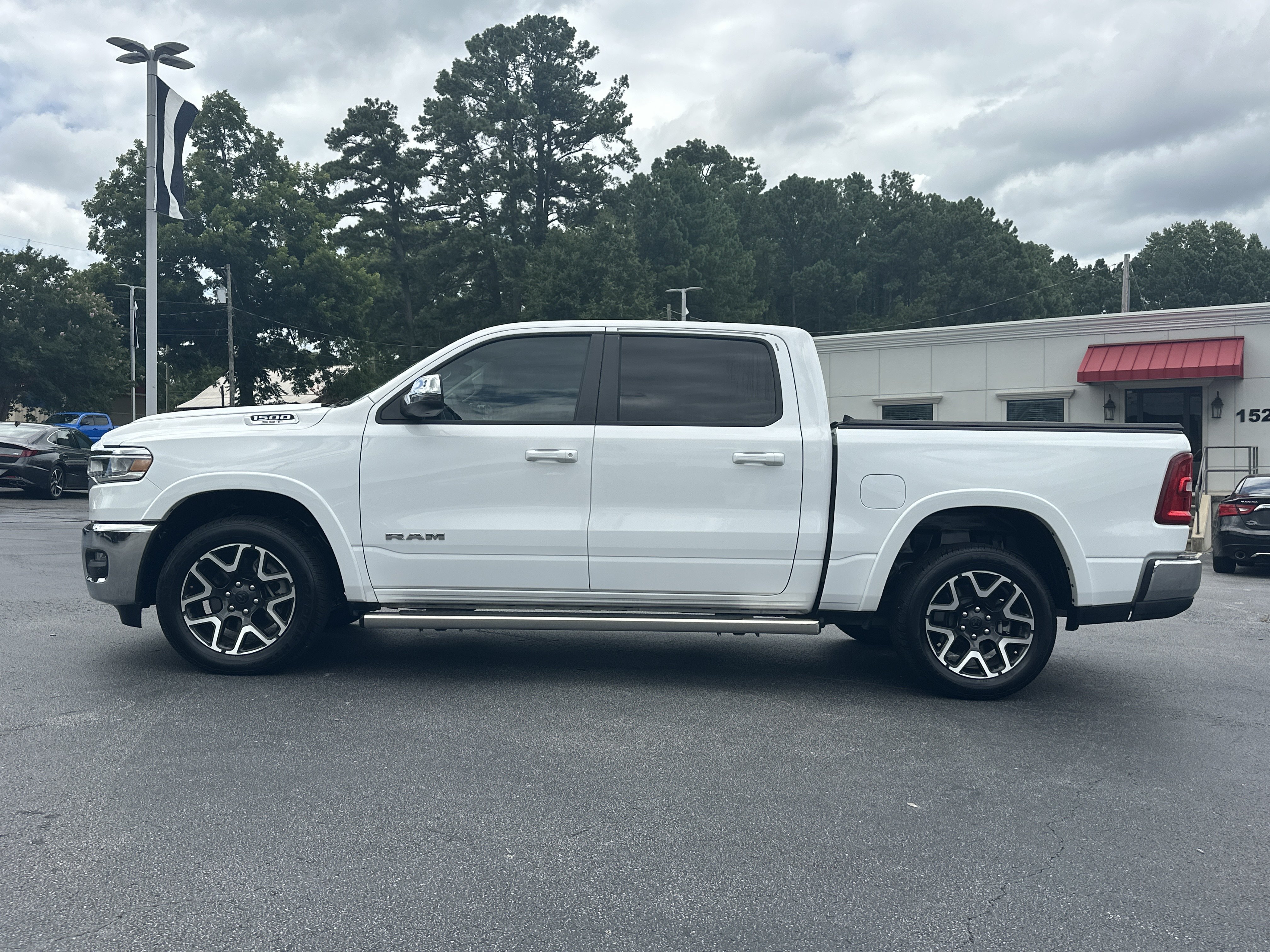 Used 2025 Bright White Clearcoat Ram Laramie image 5