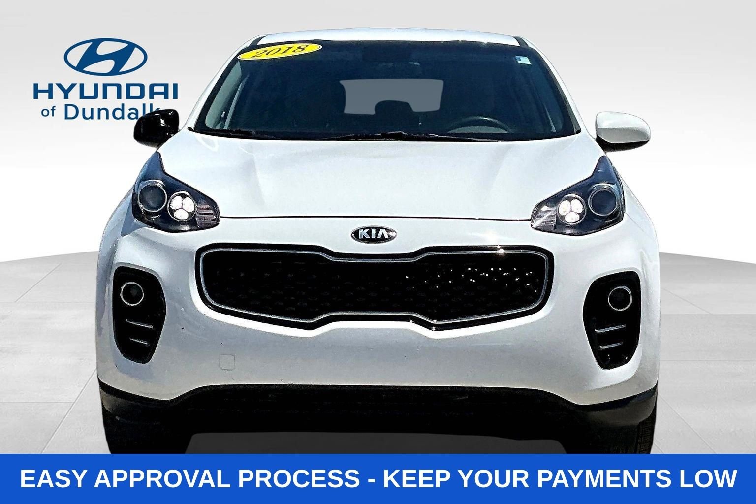 Used 2018 White Kia LX image 2