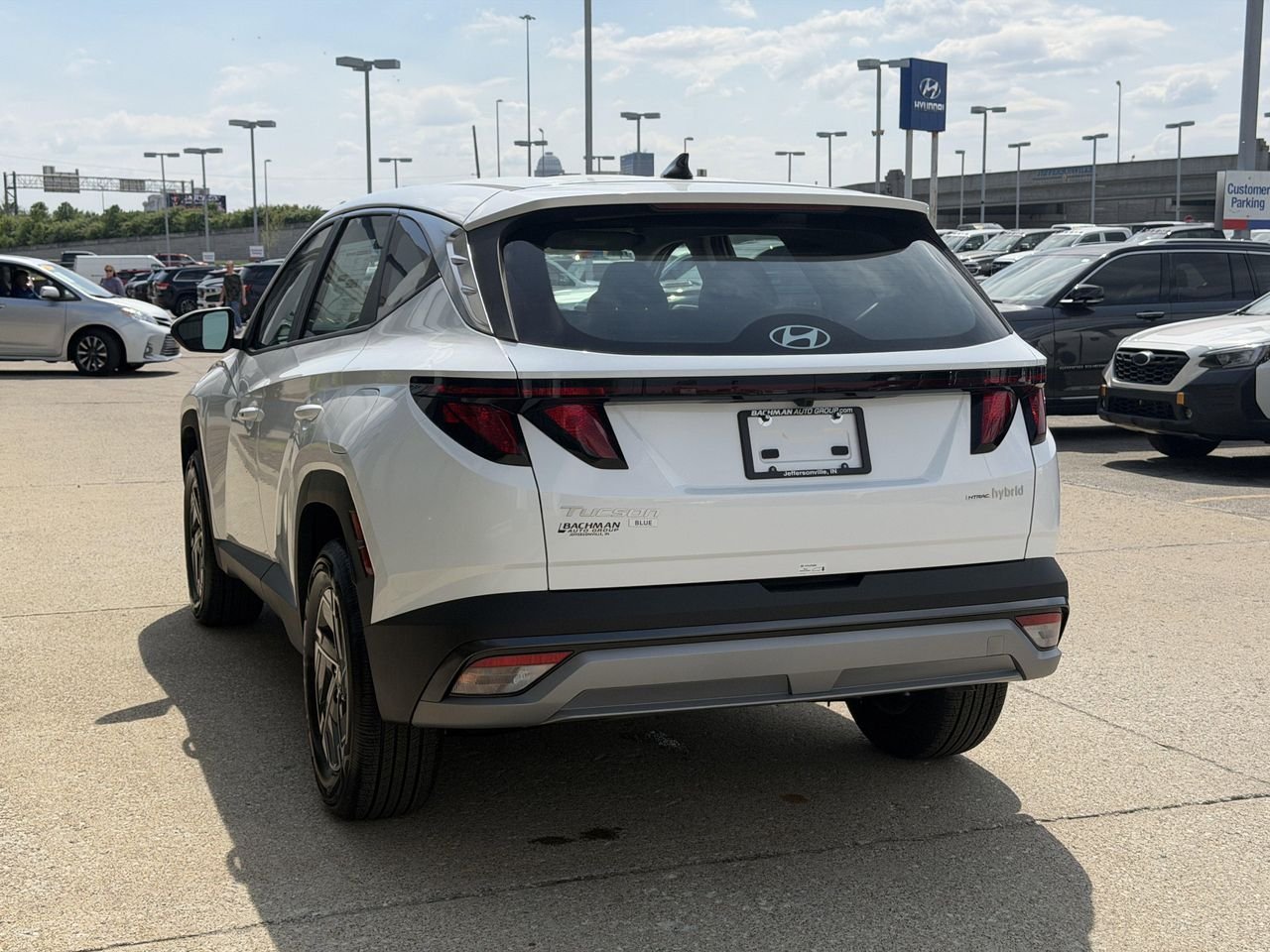 New 2026 Creamy White Pearl Hyundai Blue image 7