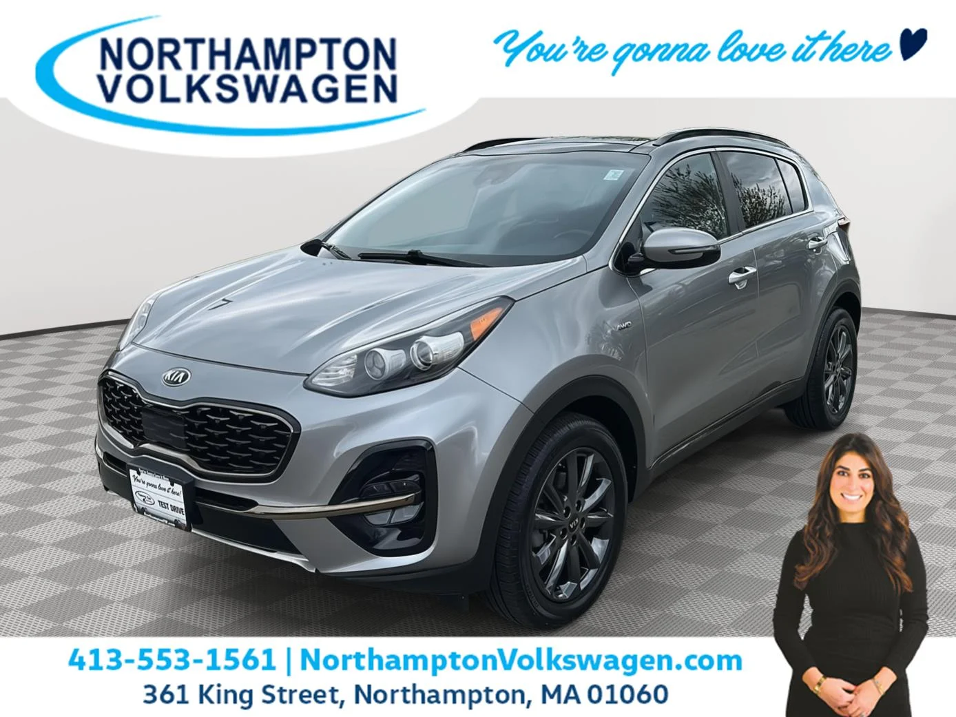 Used 2020 Steel Gray Kia S image 1