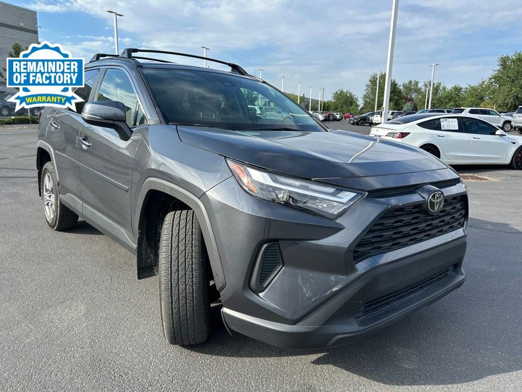 Used 2023 Magnetic Gray Metallic Toyota XLE image 1