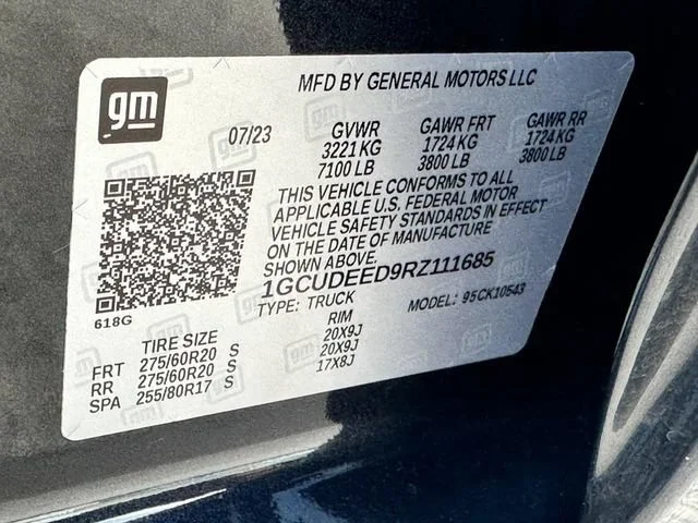 Used 2024 Dark Ash Metallic Chevrolet RST image 23