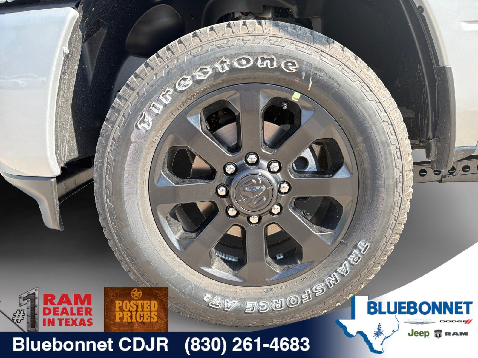 New 2027 Silver-Zynith Exterior Paint RAM Lone Star image 9