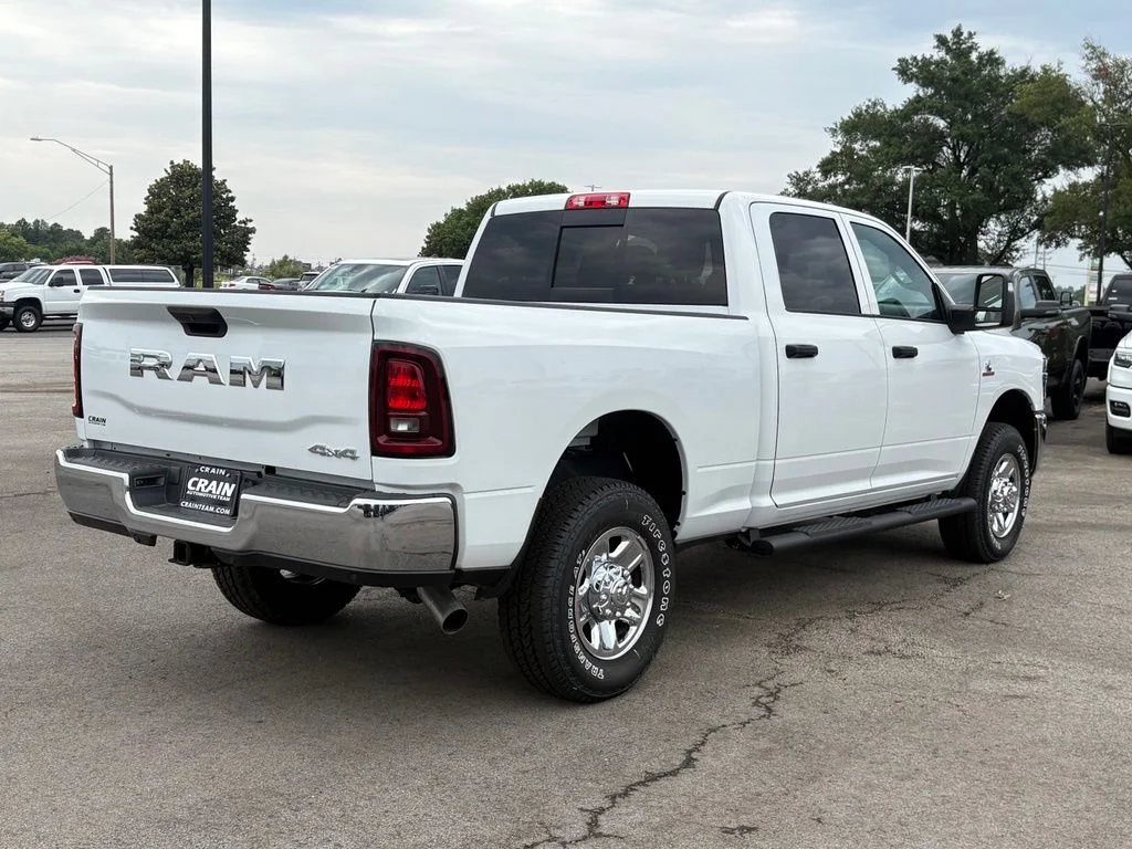 New 2025 Bright White Clear-Coat Exterior Paint RAM Tradesman image 8