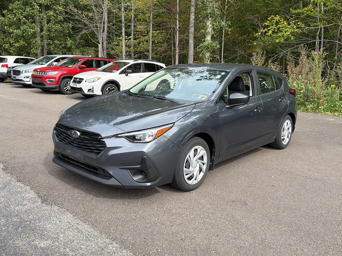 Used 2024 Magnetite Gray Metallic Subaru Base image 12