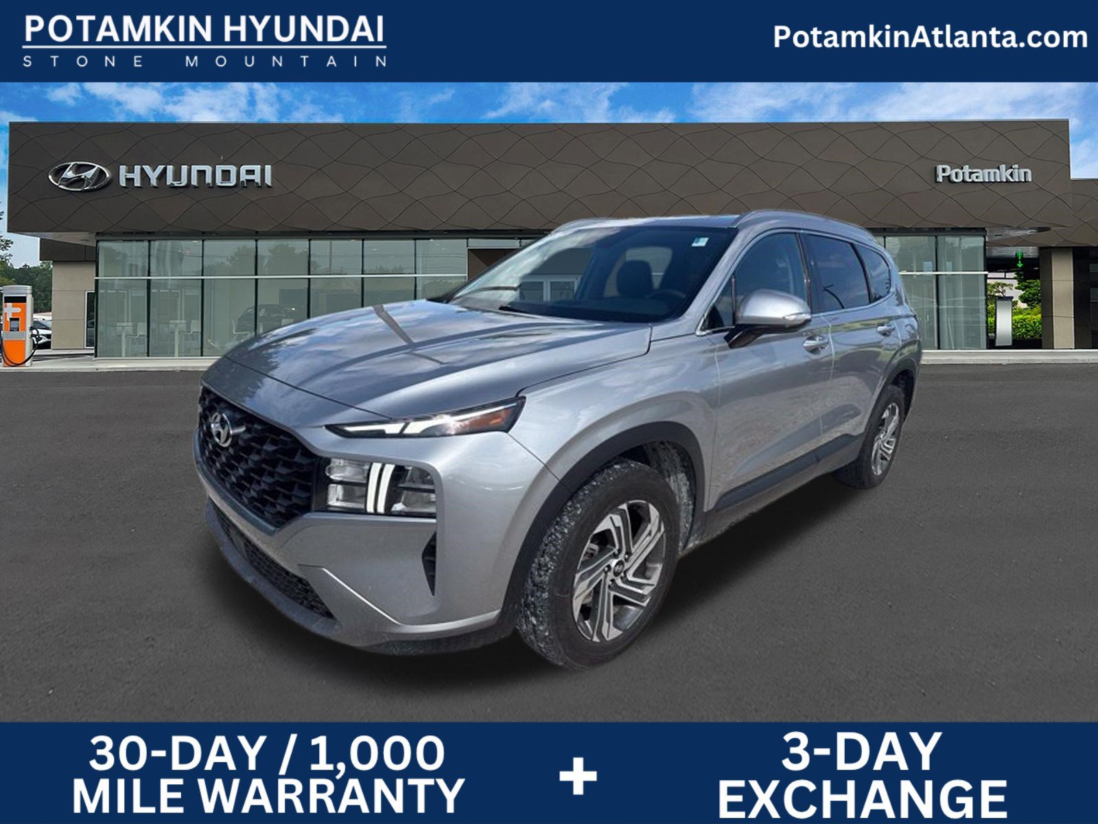 Used 2023 Shimmering Silver Hyundai SEL image 1