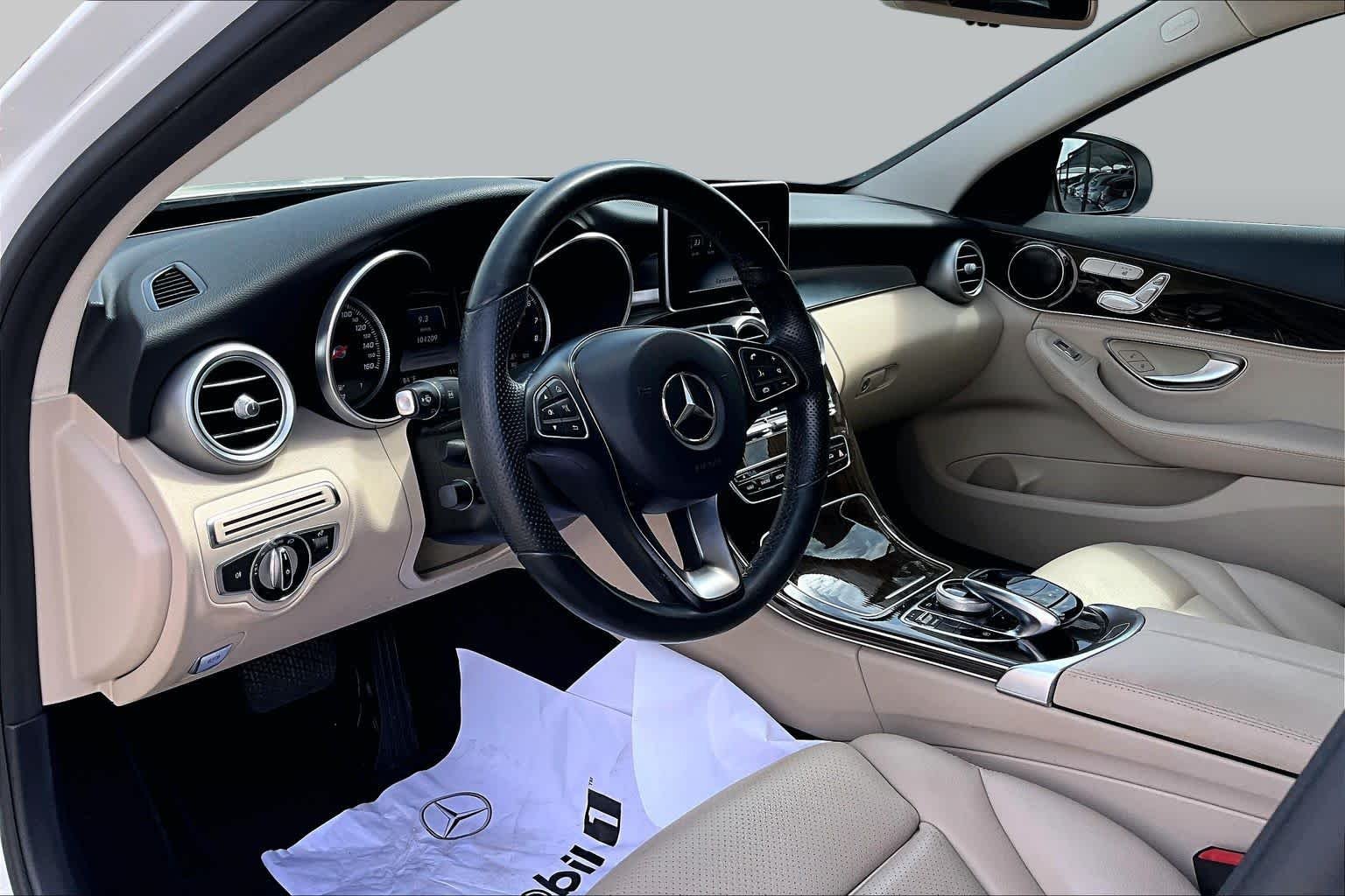 Used 2016 Polar White Mercedes-Benz C 300 Sport image 18