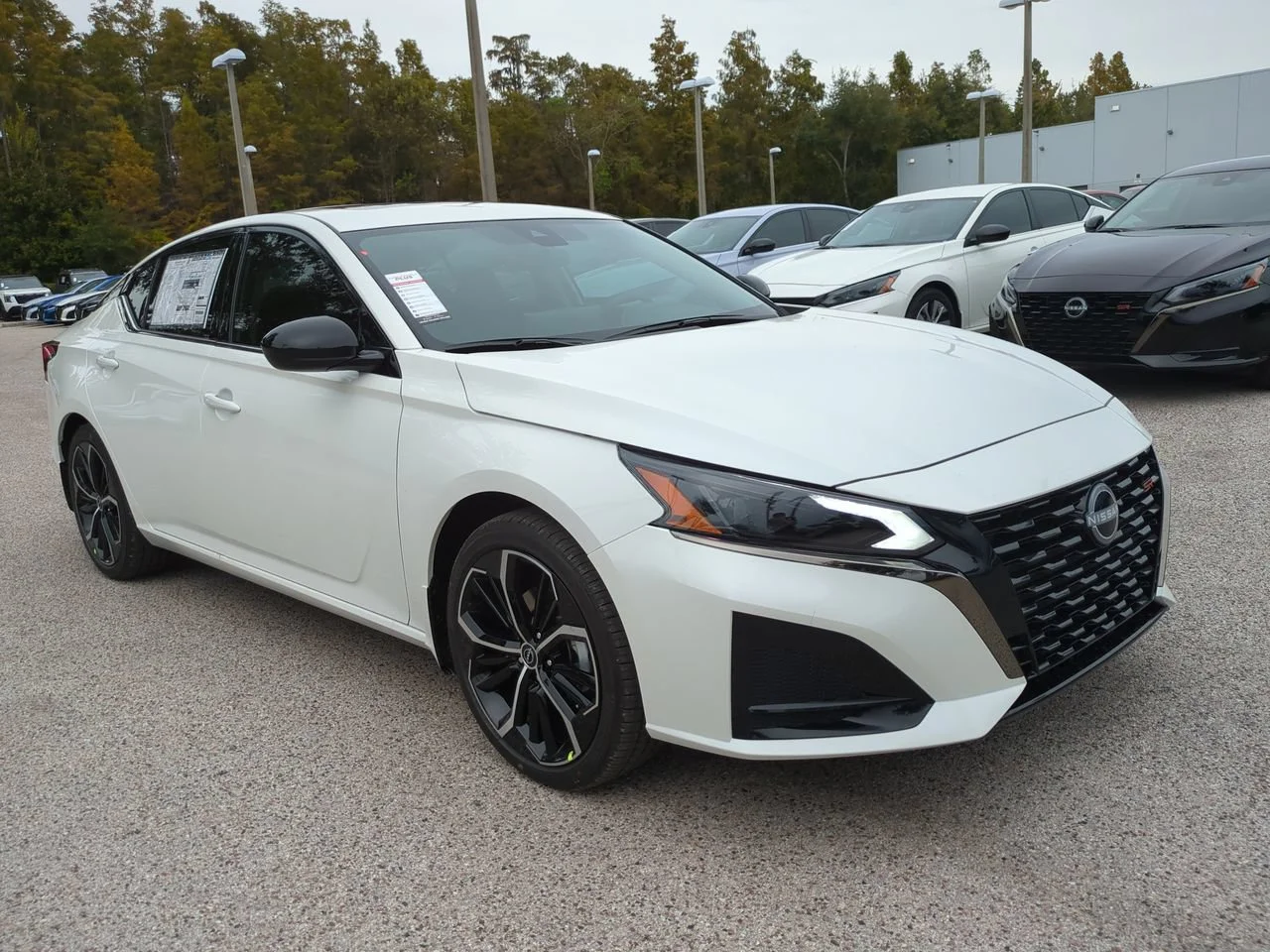 New 2025 Pearl White TriCoat Nissan SR image 2