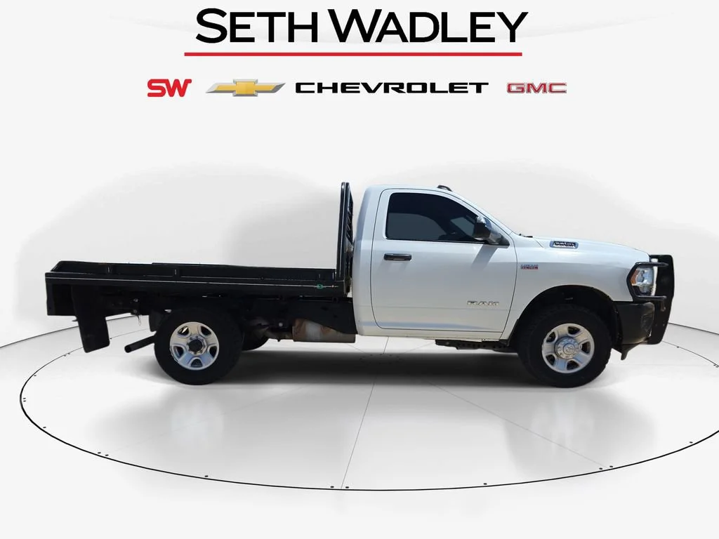 Used 2022 Bright White Clearcoat Ram Tradesman image 8