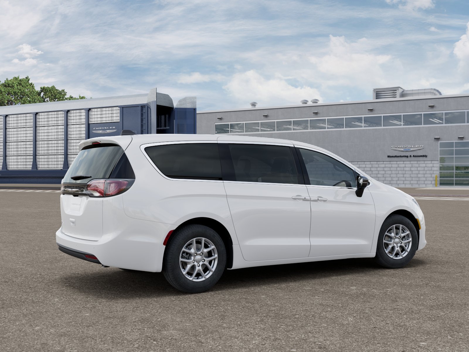 New 2027 Bright White Clear-Coat Exterior Paint Chrysler LX image 2