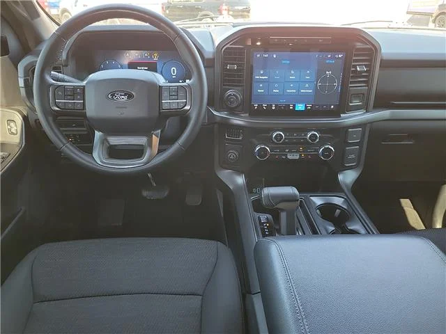Used 2024 Silver Ford XLT 4x2 SuperCrew Cab 5.5 ft. box 145 in. WB image 9