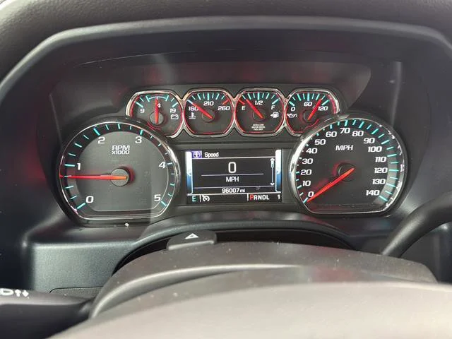 Used 2018 STONE BLUE METALLIC GMC SLT image 12