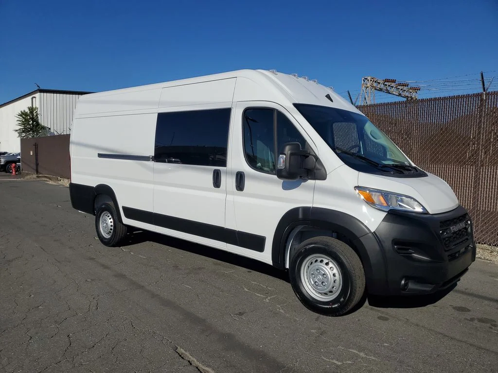 New 2026 Bright White Clearcoat RAM High Roof image 3