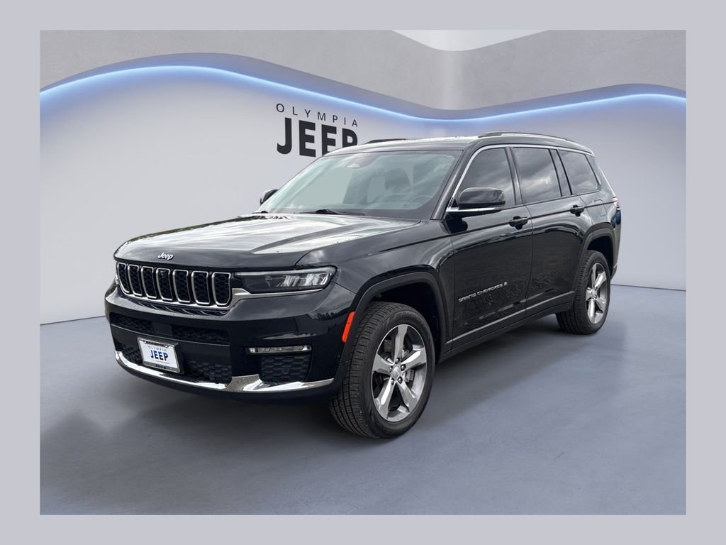 Used 2021 Black Jeep Limited image 1