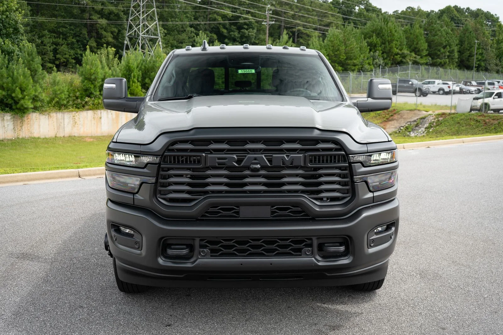 New 2026 Ceramic Gray Clear-Coat Exterior Paint RAM Tradesman image 2