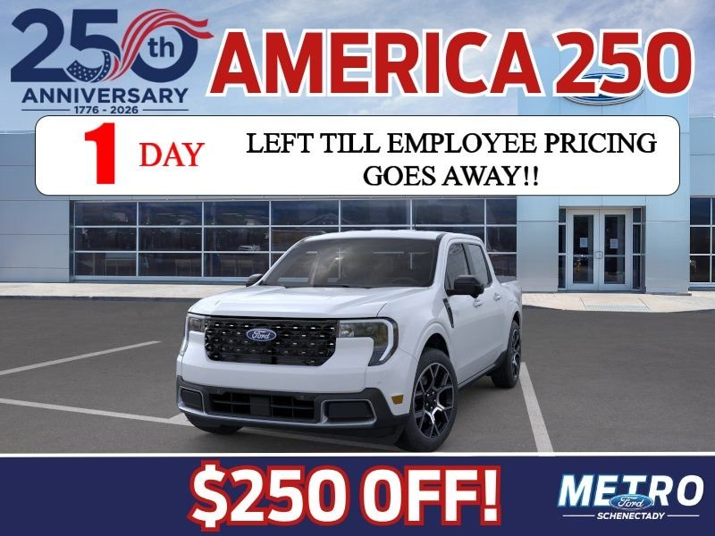 New 2026 Space White Metallic Ford Lariat image 3