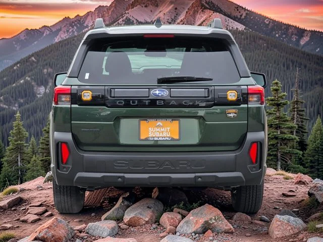 New 2026 DEEP EMERALD GREEN PEARL Subaru Wilderness image 6