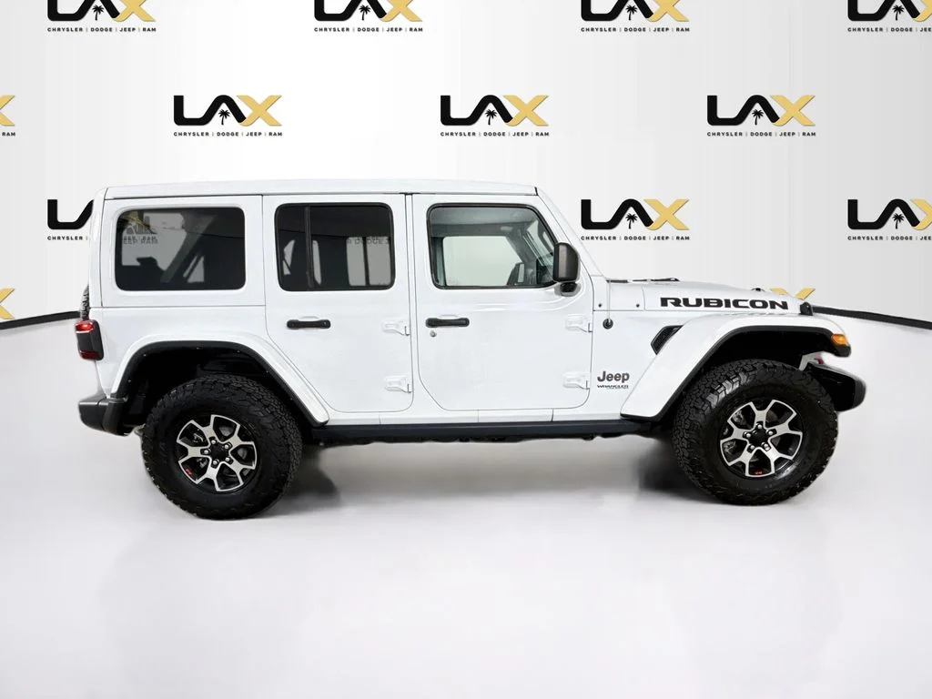 Used 2021 White Jeep Unlimited Rubicon image 8