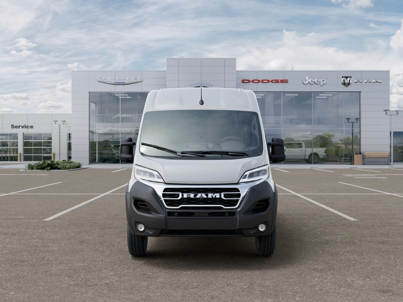 New 2026 Bright White Clearcoat RAM High Roof image 34