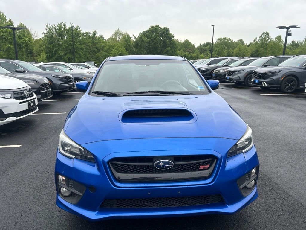 Used 2015 Blue Pearl Subaru WRX STi image 2