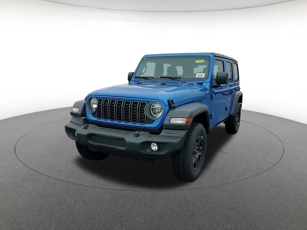 New 2026 Hydro Blue Pearl-Coat Exterior Paint Jeep Sport image 2