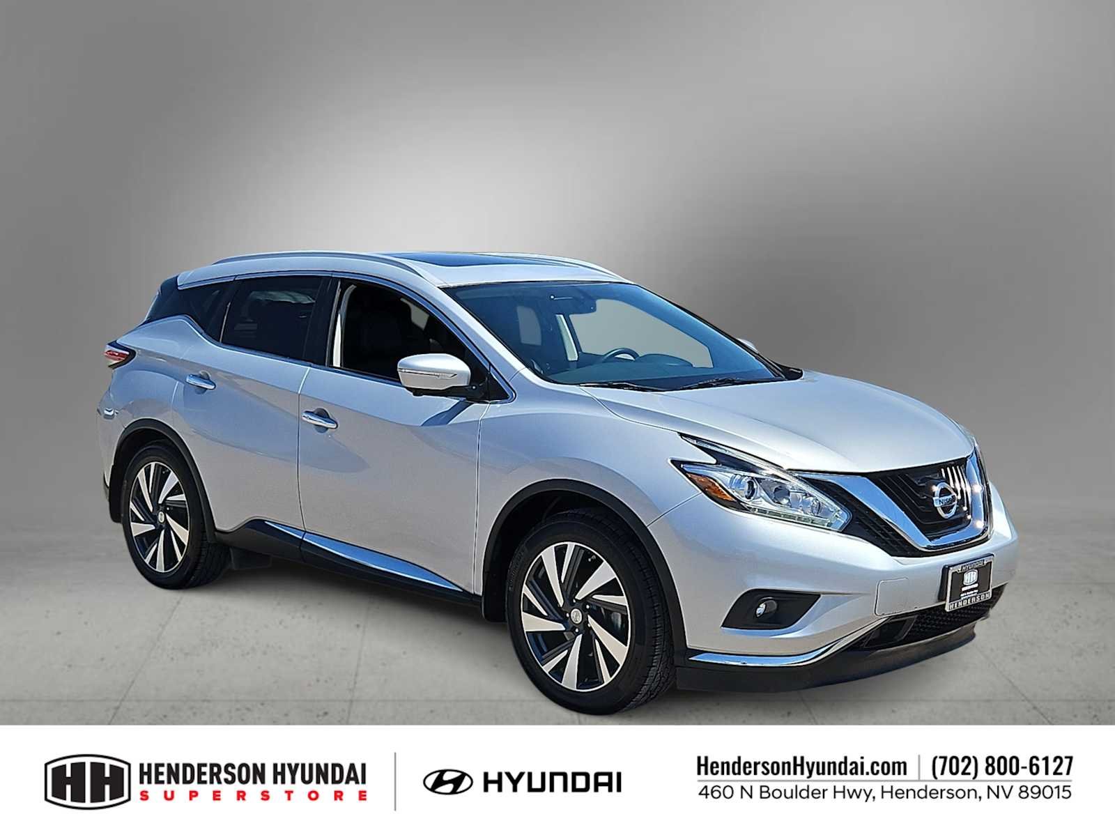 Used 2015 Brilliant Silver Metallic Nissan Platinum image 2