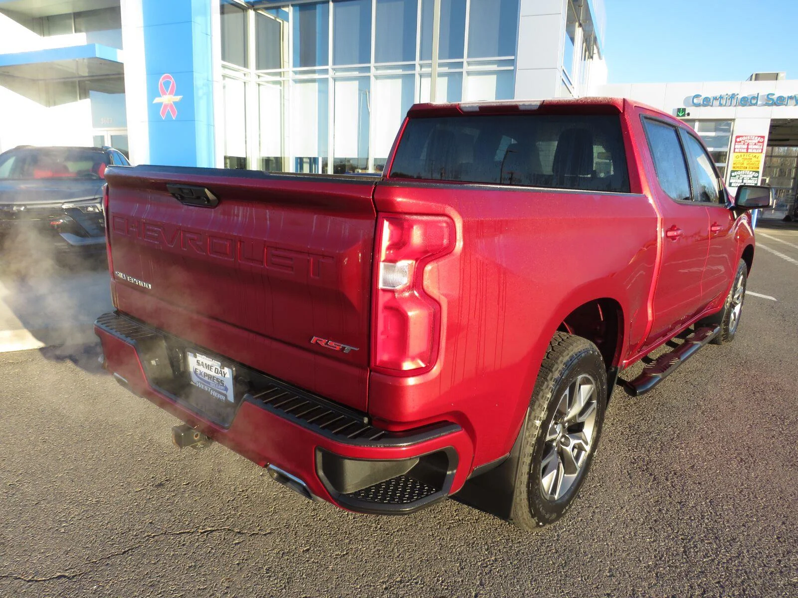 Used 2024 Radiant Red Tintcoat Chevrolet RST image 5