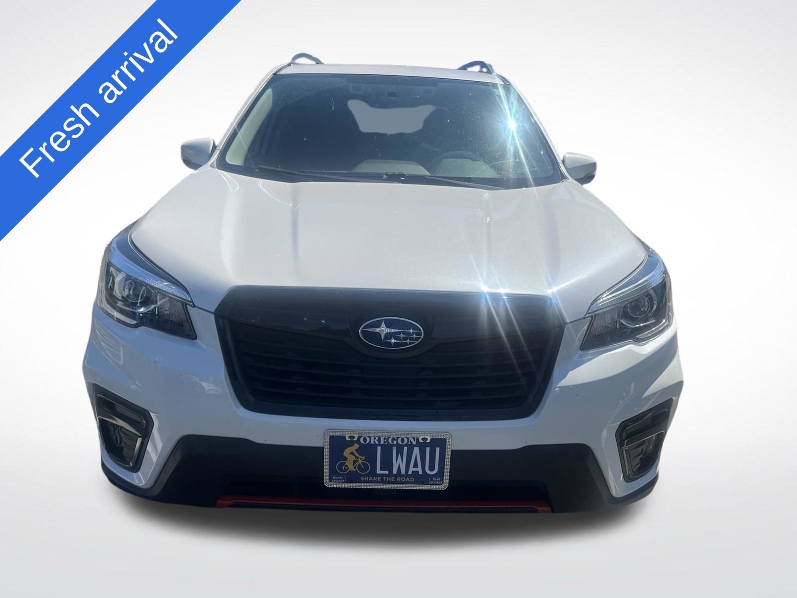 Used 2020 Crystal White Pearl Subaru Sport image 1