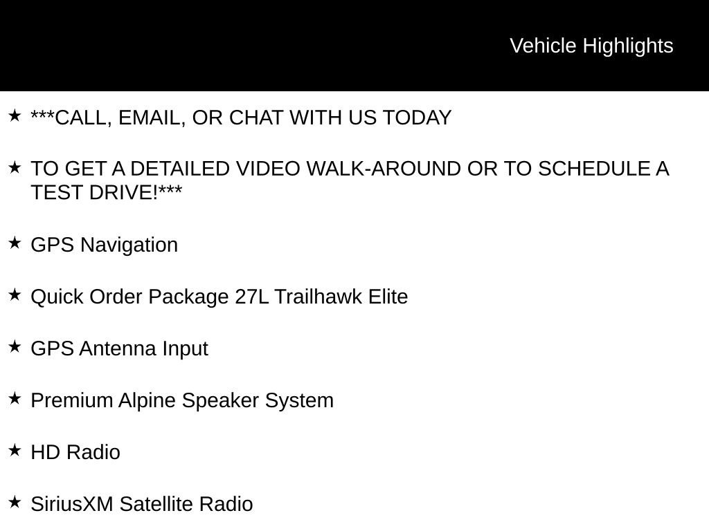 Used 2019 White Jeep Trailhawk image 4