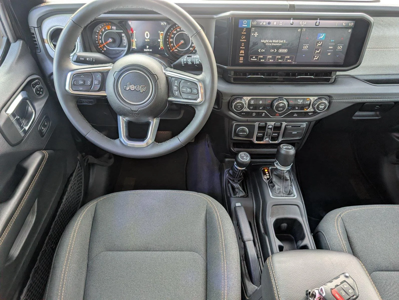 Used 2025 Black Clearcoat Jeep Sahara image 30