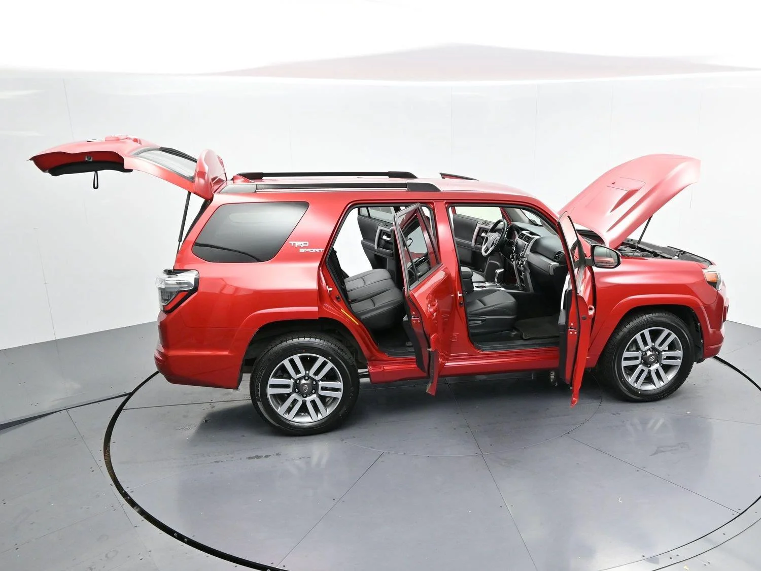 Used 2022 Barcelona Red Metallic Toyota TRD Sport image 42