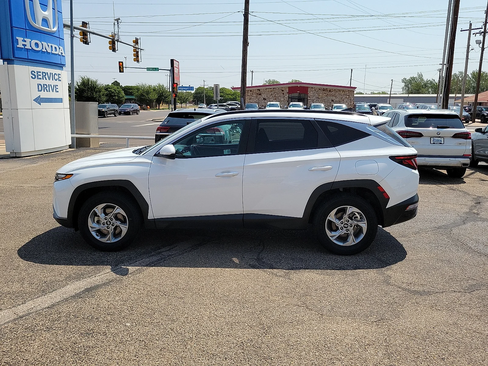 Certified Used 2024 White Pearl Hyundai SEL image 6