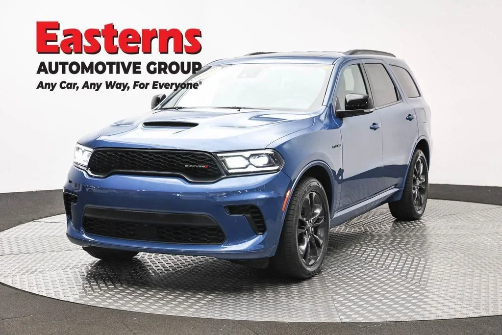 Certified Used 2024 Blue Dodge R/T Plus image 1