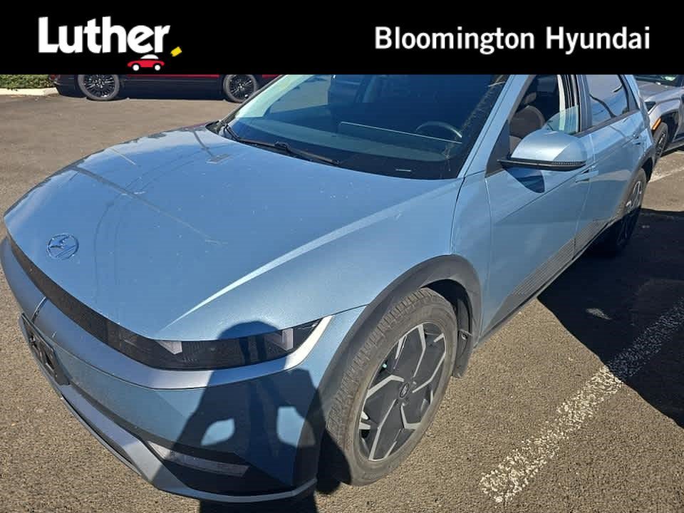 Certified Used 2024 Lucid Blue Hyundai SEL image 1