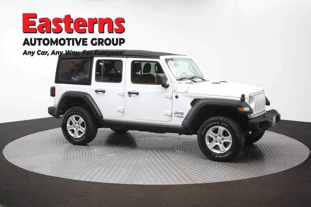 Used 2018 White Jeep Unlimited Sport S image 46