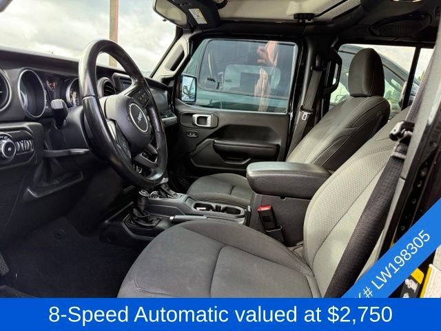 Used 2020 Black Clearcoat Jeep Sport S image 3