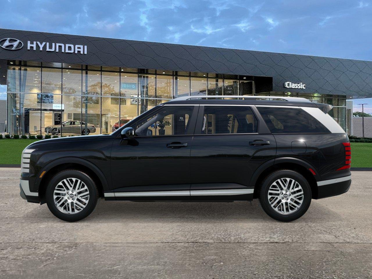 New 2027 Abyss Black Pearl Hyundai SEL Premium 7P image 3