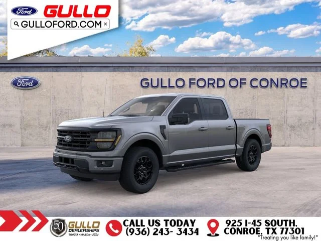 New 2026 Carbonized Gray Metallic Ford XLT image 1