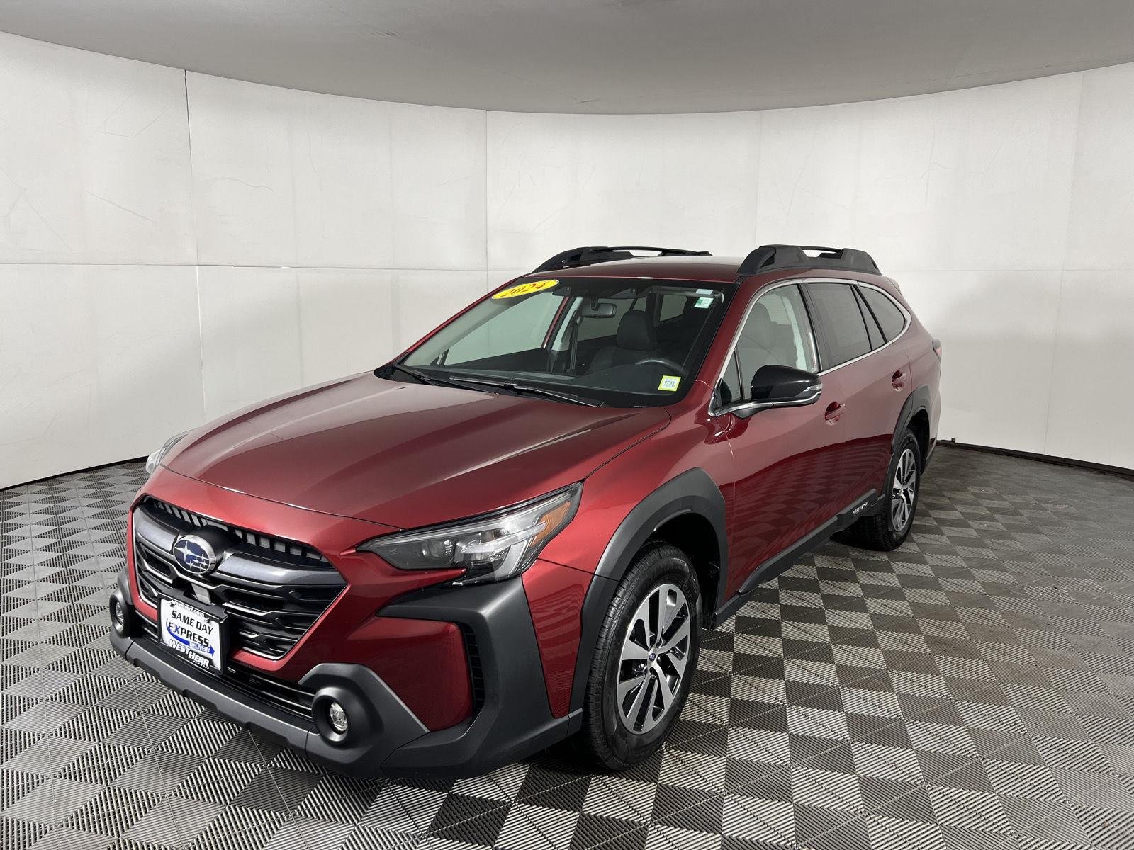 Certified Used 2024 Crimson Red Pearl Subaru Premium image 14