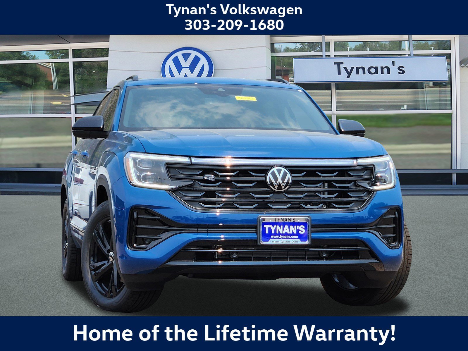 New 2026 Blue Volkswagen 2.0T SEL R-Line Black image 1