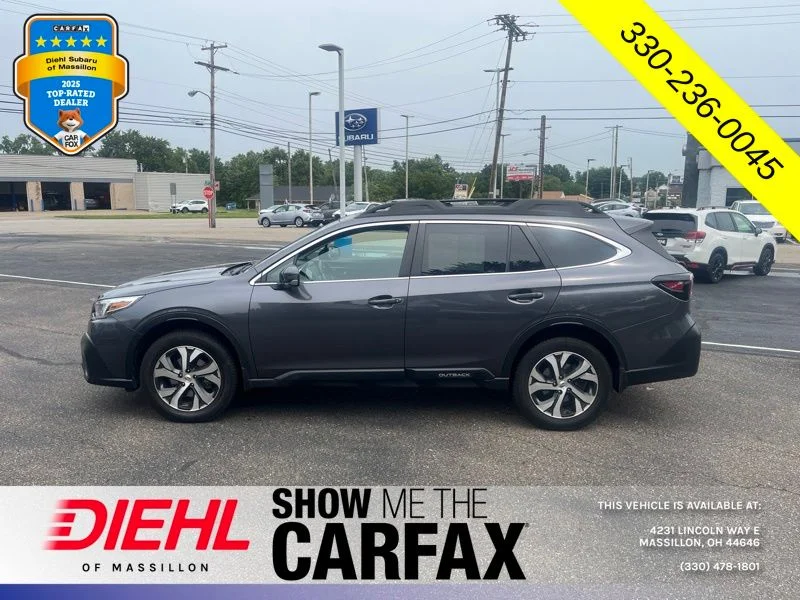 Used 2021 Gray Subaru Limited XT image 4
