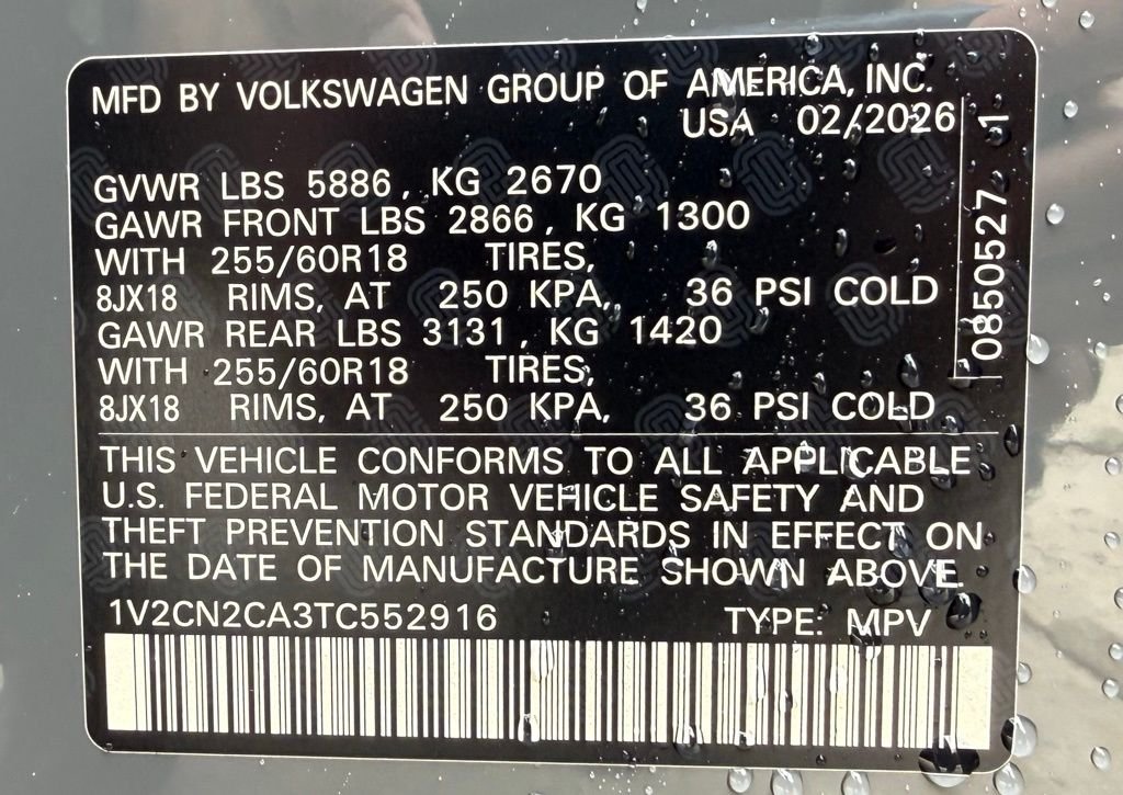 New 2026 Gray Volkswagen 2.0T Peak Edition image 46