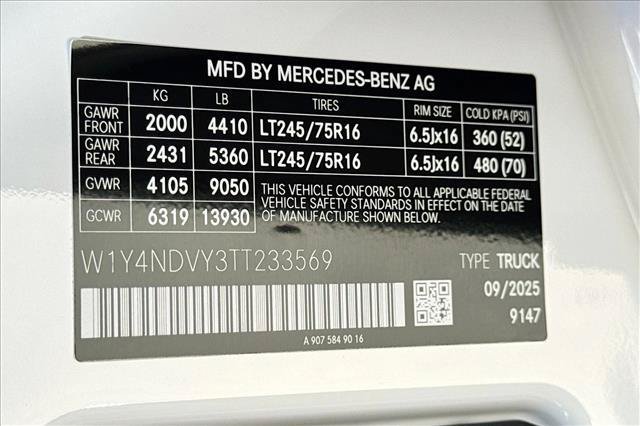 2026 Mercedes-Benz Sprinter Cargo Van Base - Photo 54