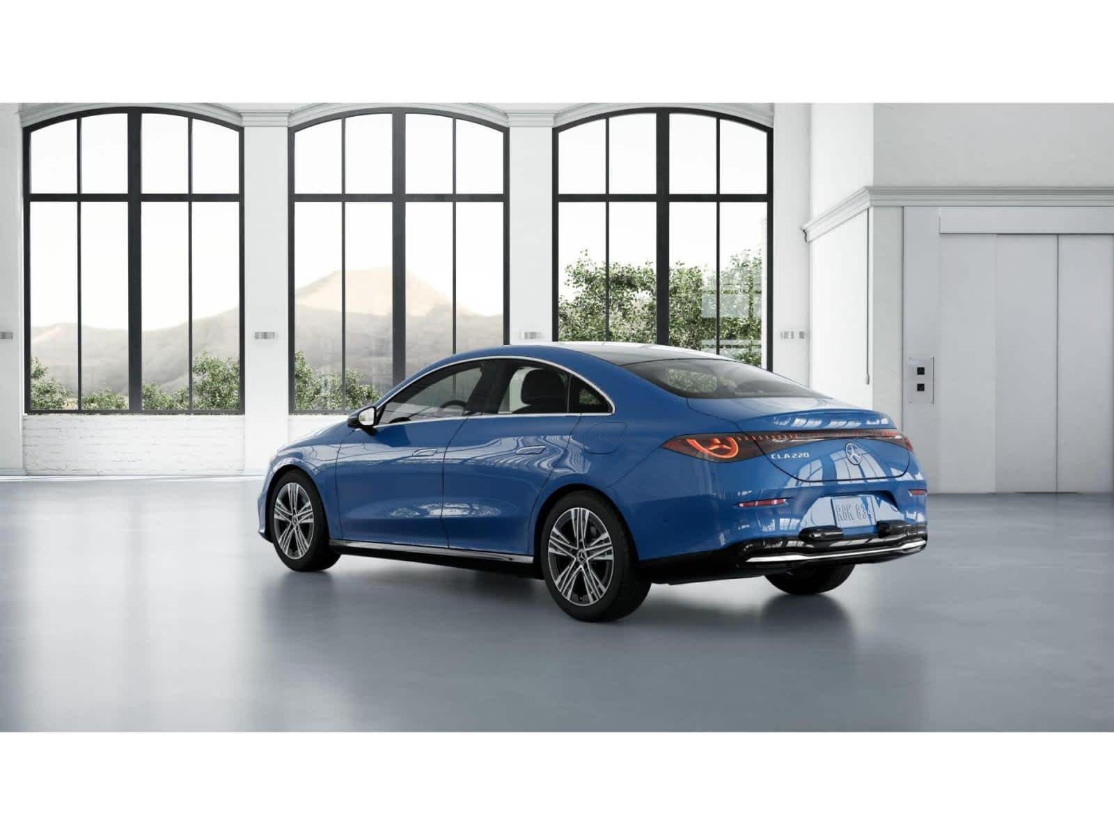 New 2027 Sky Blue Metallic Mercedes-Benz CLA 220 Hybrid image 28