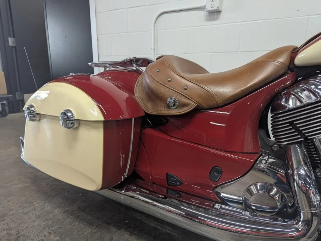 Used 2016 Red/Cream Indian Motorcycle Indian Red image 8
